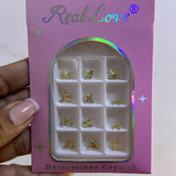 DECORACAO CRISTAL BORBOLETA REAL LOVE