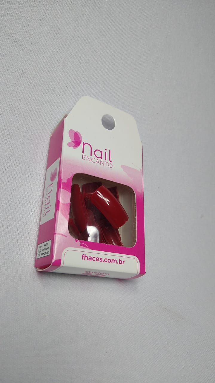 UNHA POSTICA BORDO NAIL ENCANTO 28UN INVILA - Tudo para unhas em gel