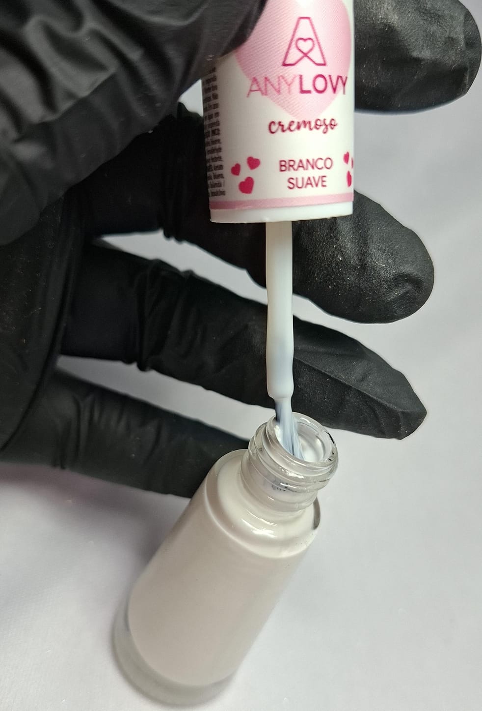 ESMALTE BRANCO SUAVE 8 ML- ANYLOVY INVILA - Tudo para unhas em gel