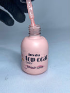 TOP COAT BEACH PINK INVILA- 10Ml INVILA - Tudo para unhas em gel