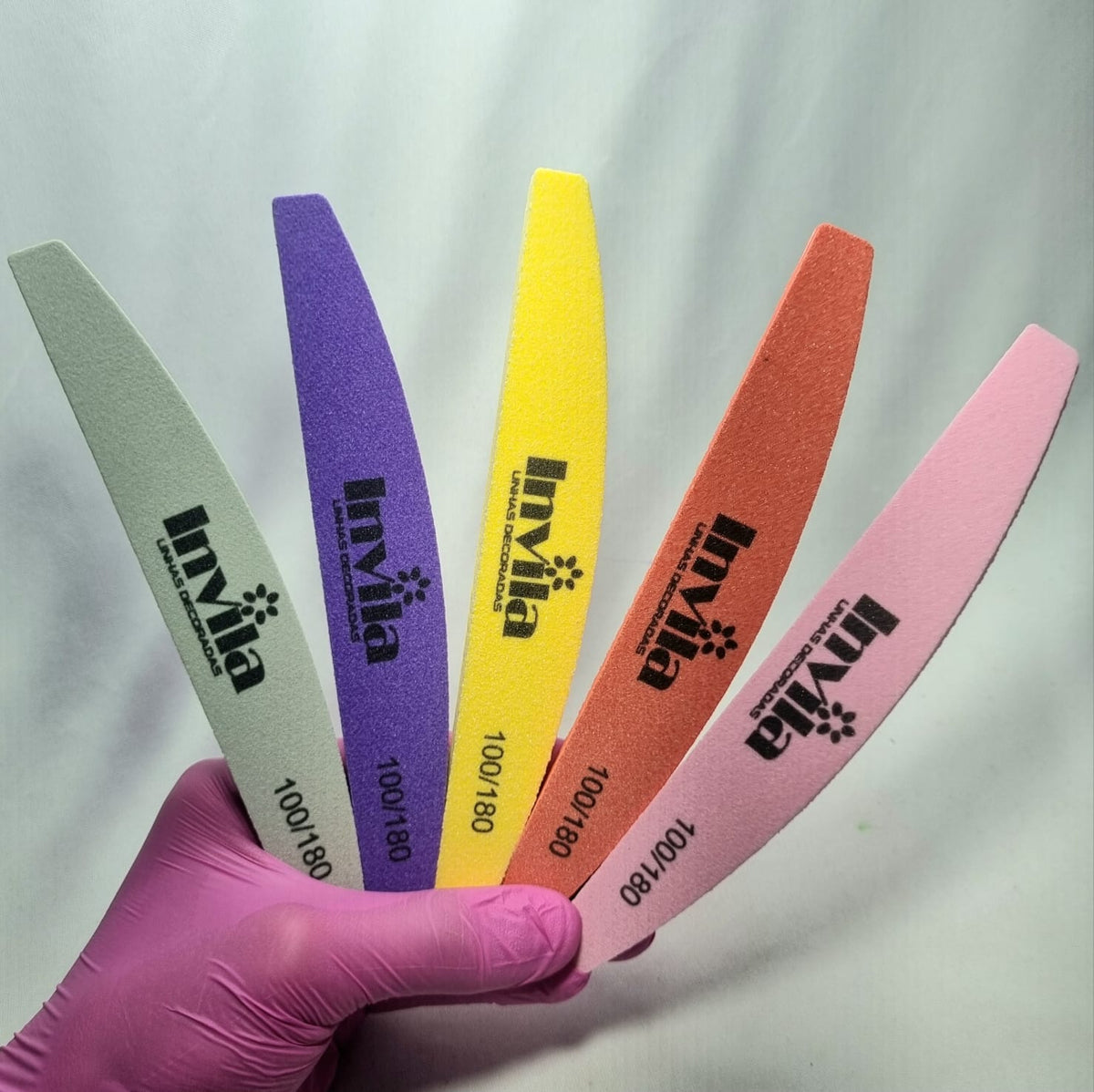 LIXA BUFF 100/180- INVILA INVILA - Tudo para unhas em gel