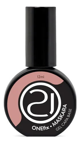 CAPA BASE NAILS 21 ONE FIX MASKARA- 12ML INVILA - Tudo para unhas em gel