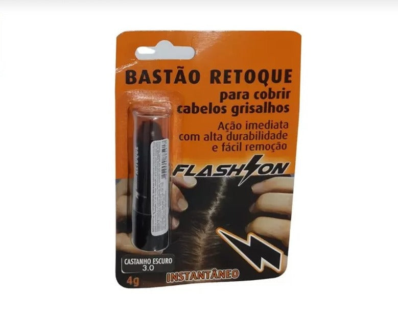 BASTÃO RETOK - PARA COBRIR CABELOS GRISALHOS INVILA - Tudo para unhas em gel