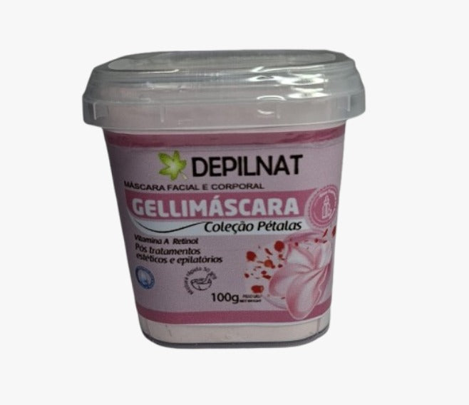 MASCARA FACIAL E CORPORAL COLEÇÃO PETALAS DEPILNAT 100G INVILA - Tudo para unhas em gel