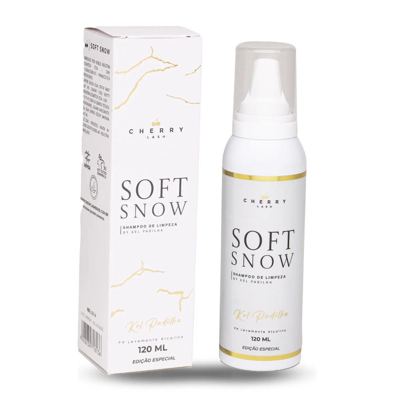 SHAMPOO DE LIMPEZA 120ML - CHERRY INVILA - Tudo para unhas em gel