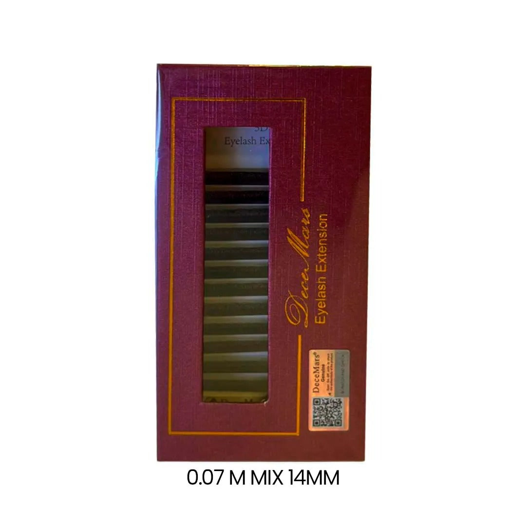CILIOS DECE MARS 5D 0.07 MIX 8-14MM INVILA - Tudo para unhas em gel