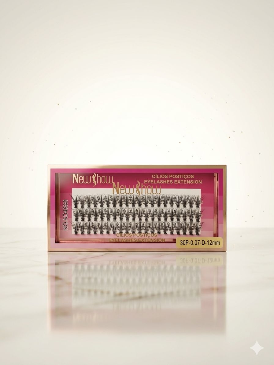 CILIOS NEW SHOW TUFO CX RASA 30P-0.07-D-12MM