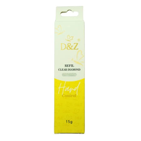 GEL D&Z REFIL CLEAR DIAMOND 15G INVILA - Tudo para unhas em gel