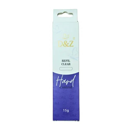 GEL D&Z REFIL CLEAR 15G INVILA - Tudo para unhas em gel