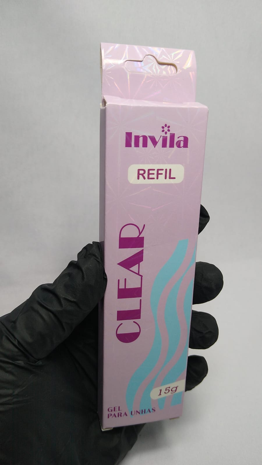 GEL INVILA REFIL CLEAR 15G INVILA - Tudo para unhas em gel