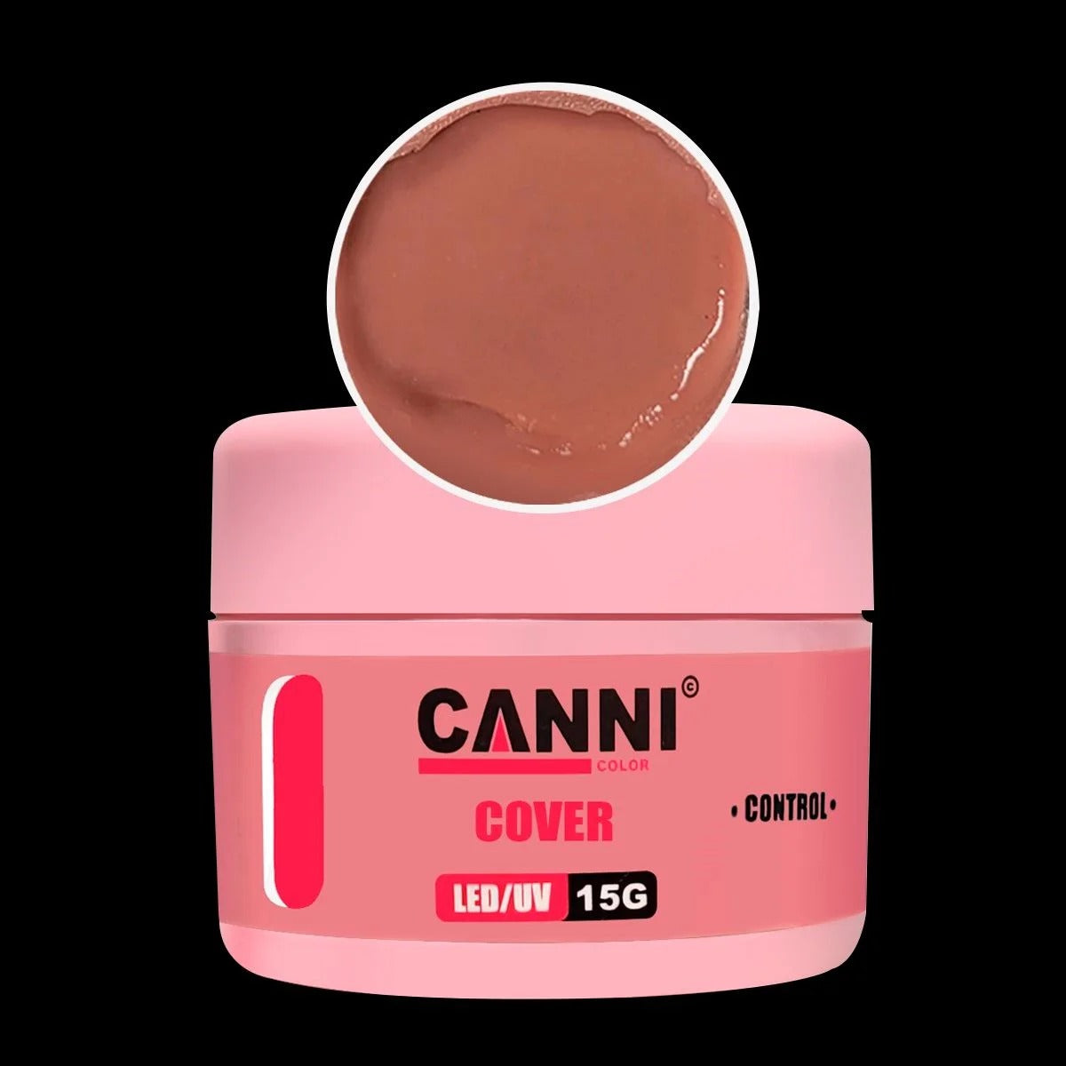 GEL CANNI COVER CONTROL 15G INVILA - Tudo para unhas em gel
