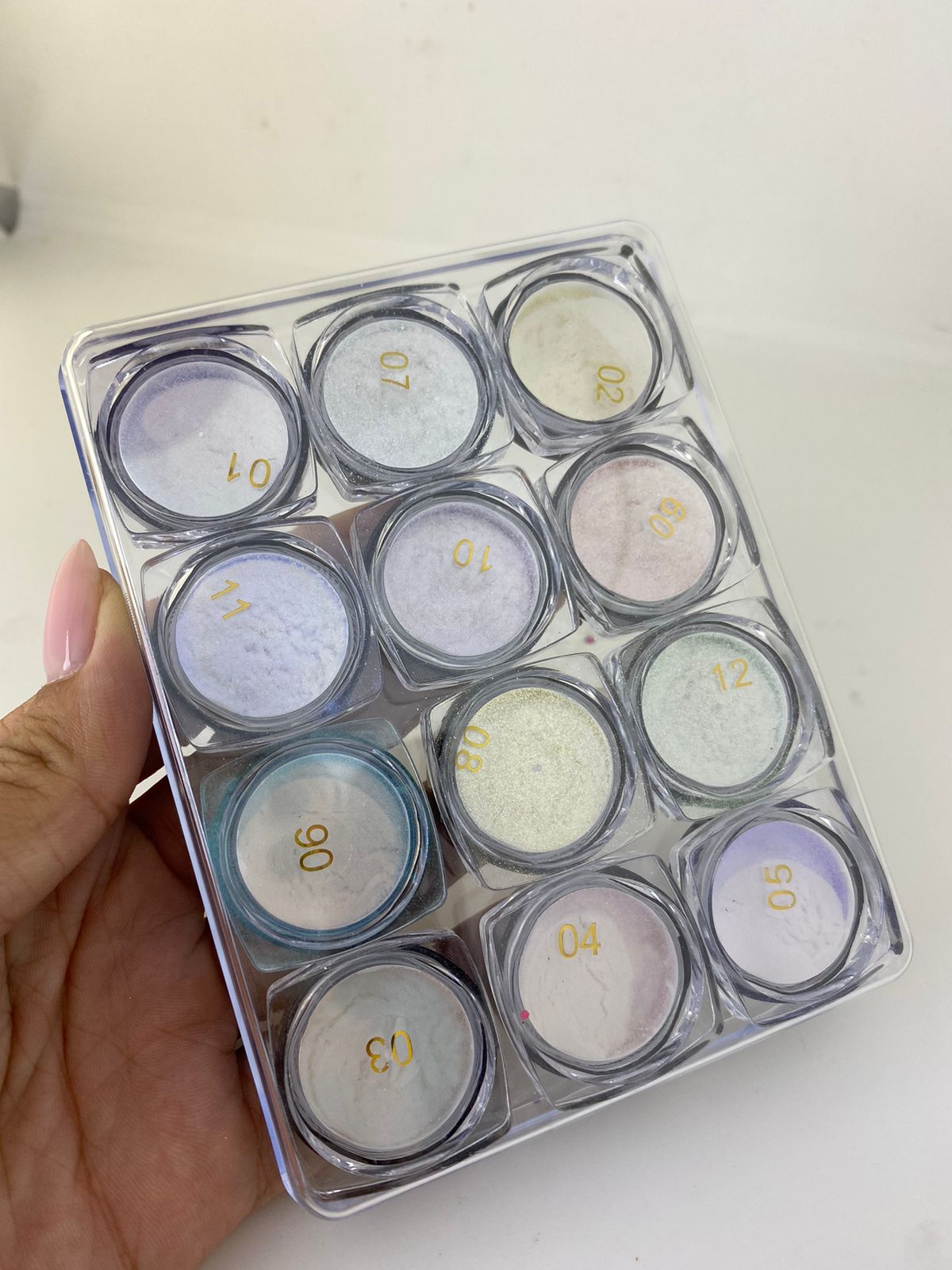 PÓ CROMADO FAN NAILS 12 UN INVILA - Tudo para unhas em gel