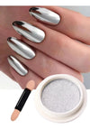 PÓ CROMADO PRATA INVILA - Tudo para unhas em gel
