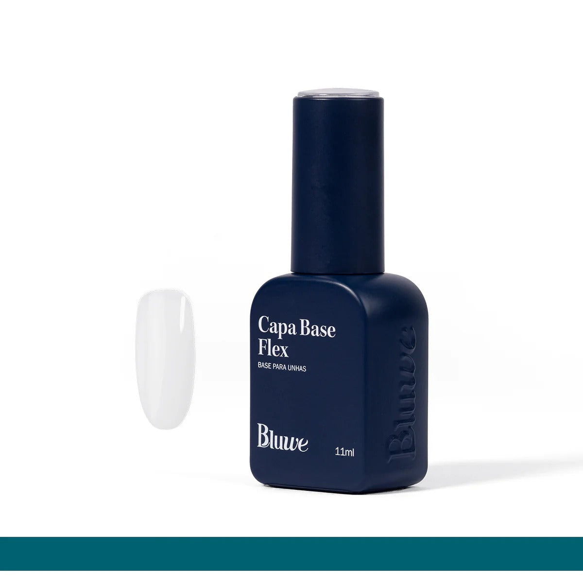 CAPA BASE FLEX SUPER CLEAR BLUWE- 11ML INVILA - Tudo para unhas em gel