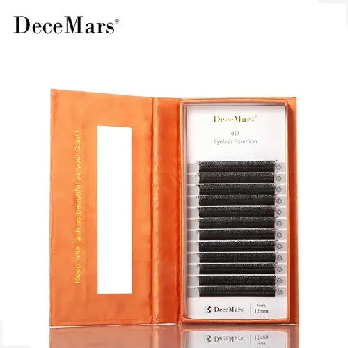 CÍLIOS DECE MARS 6D 0.07M MIX 8-12MM INVILA - Tudo para unhas em gel