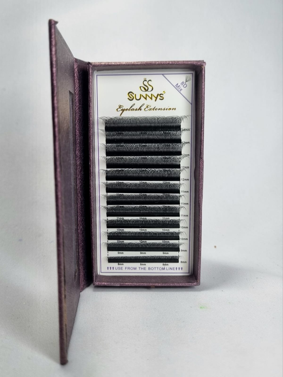 CÍLIOS SUNNYS 8D 0.07D MIX 8-14MM INVILA - Tudo para unhas em gel