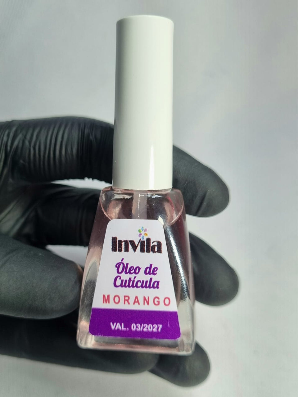 ÓLEO DE CUTÍCULA MORANGO - INVILA INVILA - Tudo para unhas em gel