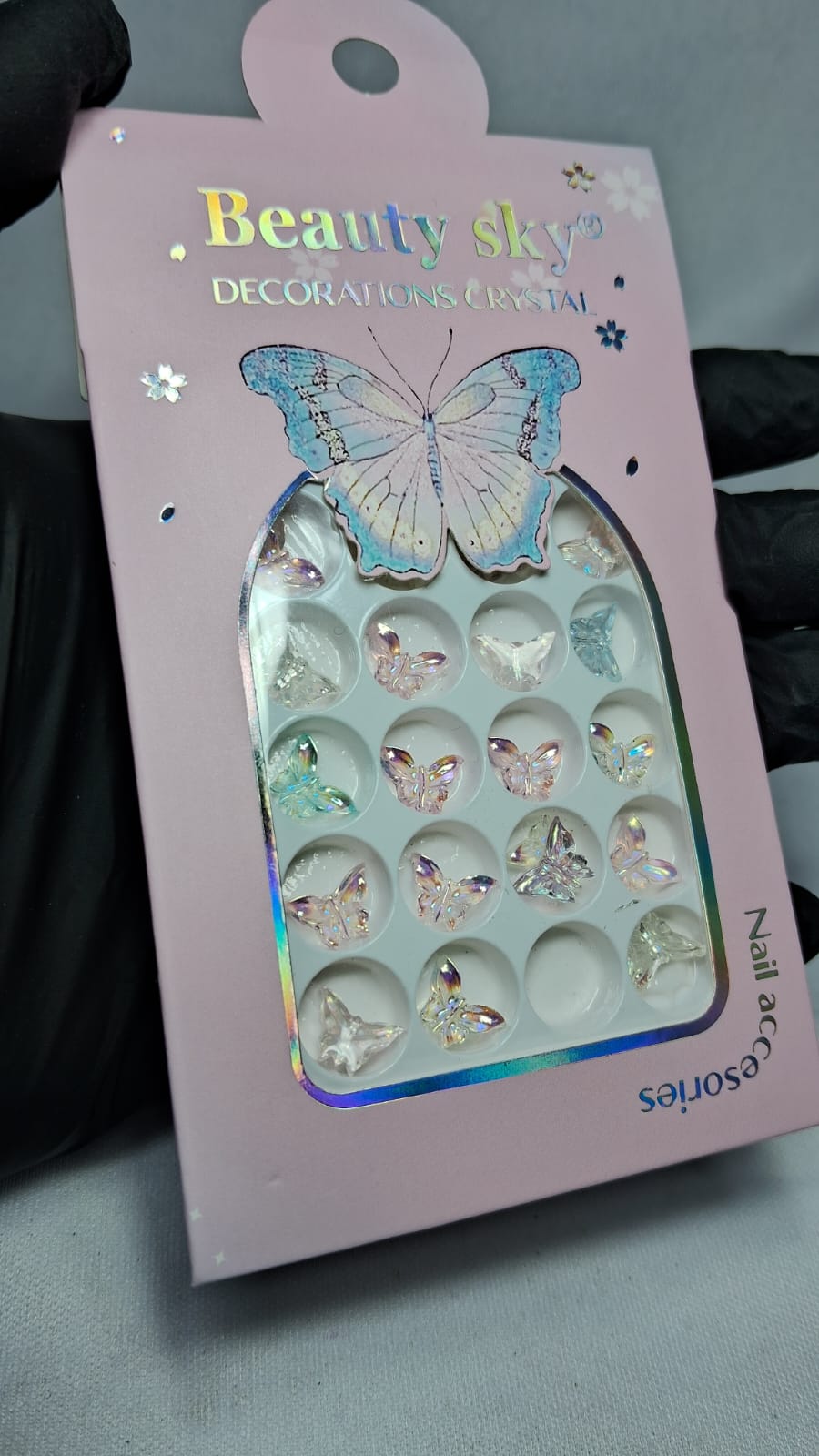 DECORACAO DE UNHA BORBOLETA INVILA - Tudo para unhas em gel