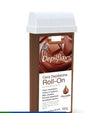 CERA DEPILATÓRIA ROLL-ON CHOCOLATE 100G - DEPILFLAX INVILA - Tudo para unhas em gel