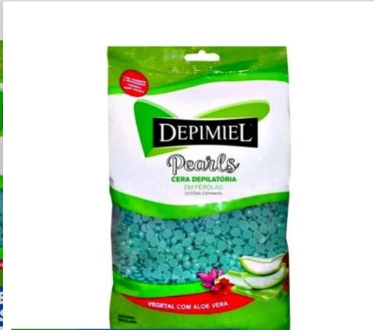 CERA EM PEROLAS VEGETAL 200G - DEPIMIEL INVILA - Tudo para unhas em gel