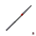 BROCA TUGSTENIO DOUBLE HEAD F 2 EM 1- VERMELHA INVILA - Tudo para unhas em gel