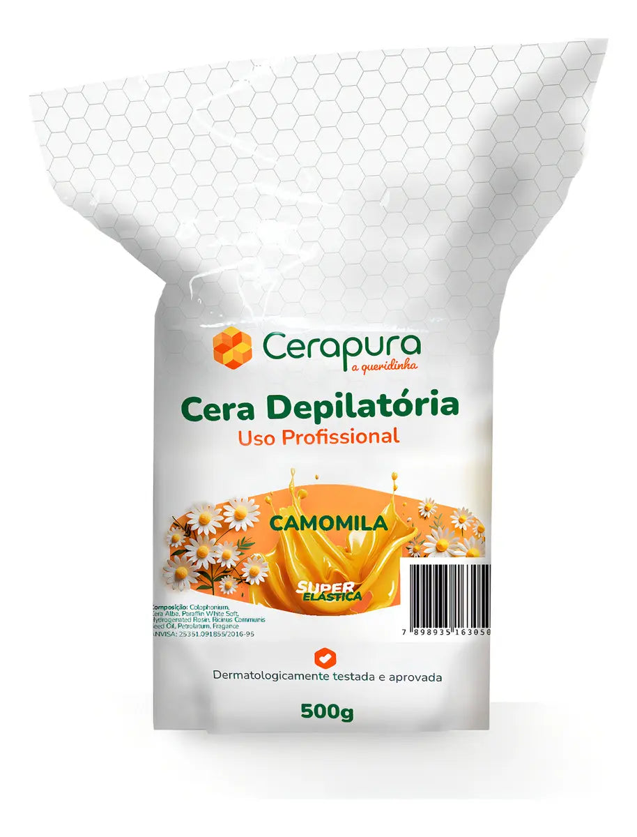 CERA DEPILATORIA CERAPURA 500G CAMOMILA