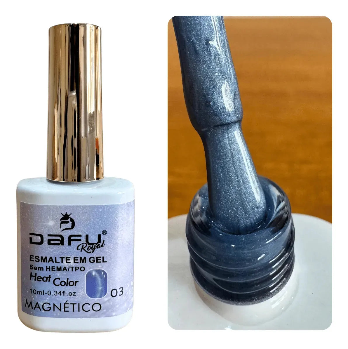 ESMALTE EM GEL LINHA HEAT COLOR - DAFU