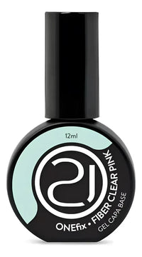 CAPA BASE NAILS 21 ONE FIX FIBER CLEAR PINK- 12ML