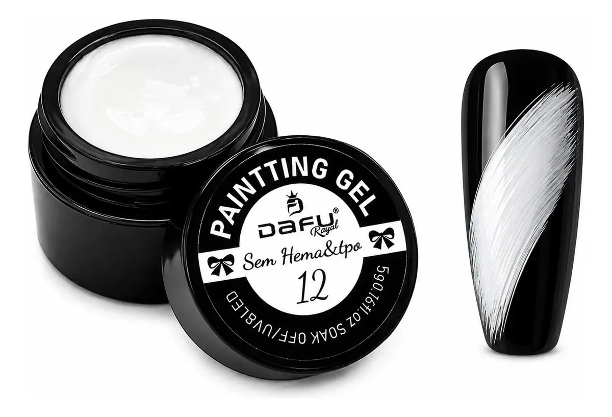 GEL PAINTTING DAFU 12 BRANCO