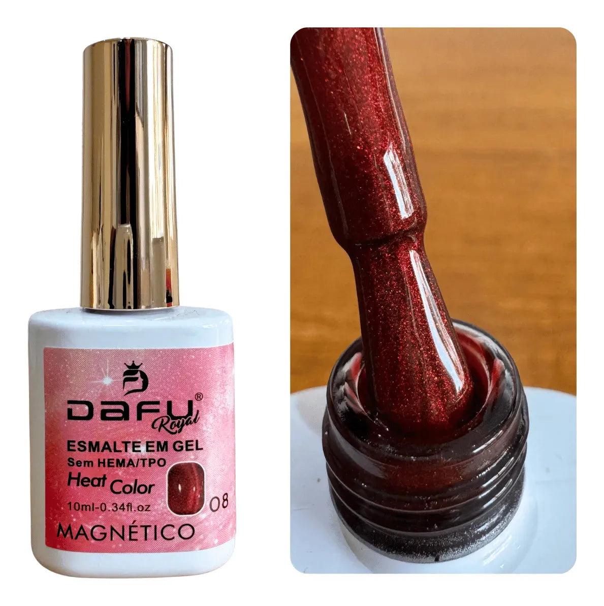 ESMALTE EM GEL LINHA HEAT COLOR - DAFU