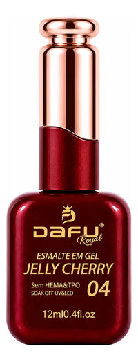 DAFU JELLY CHERRY 12ML 04  – ESMALTE PROFISSIONAL