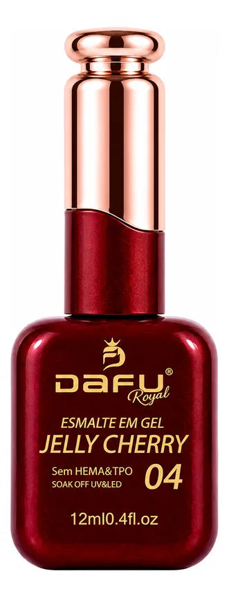 DAFU JELLY CHERRY 12ML 04  – ESMALTE PROFISSIONAL
