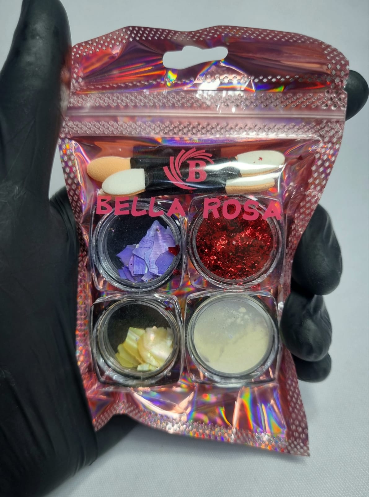 KIT DECORAÇÃO PARA UNHA BELLA ROSA- 4UN INVILA - Tudo para unhas em gel
