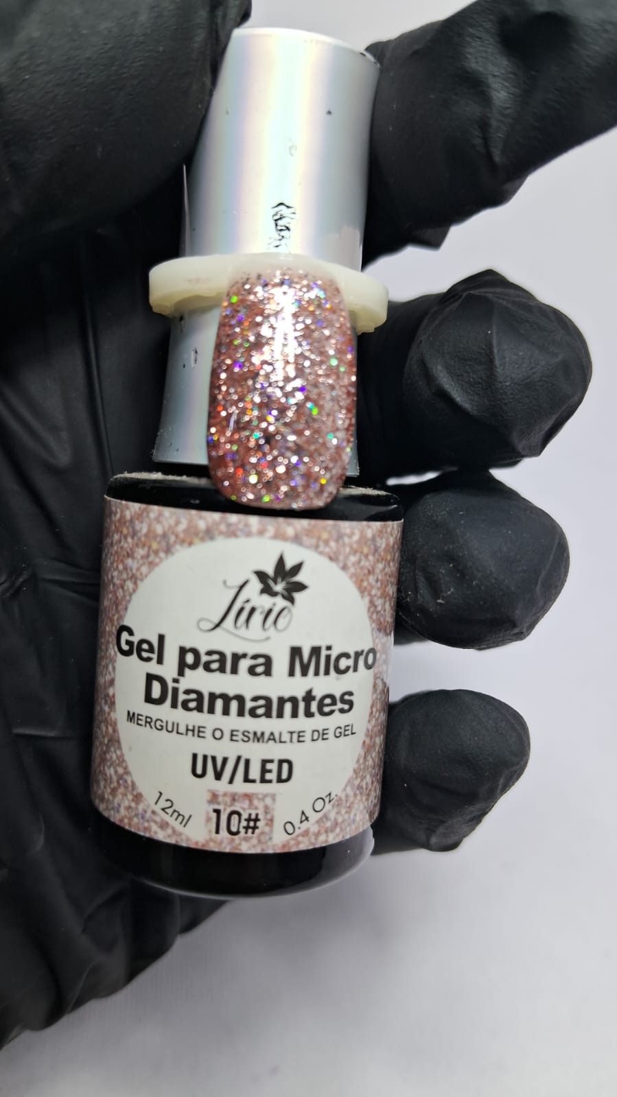 ESMALTE LIRIO DIAMANTE 10 12ML INVILA - Tudo para unhas em gel
