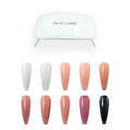 KIT ESMALTE REAL LOVE 10UND COM MINI CABINE INVILA - Tudo para unhas em gel