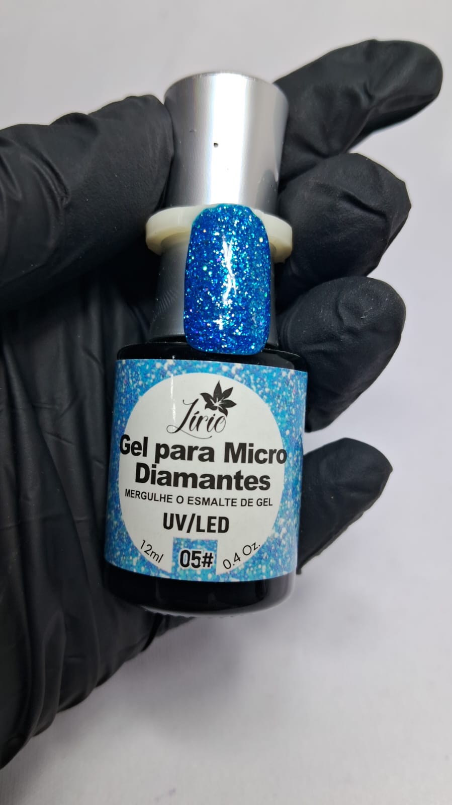 ESMALTE LIRIO DIAMANTE 05 12ML INVILA - Tudo para unhas em gel