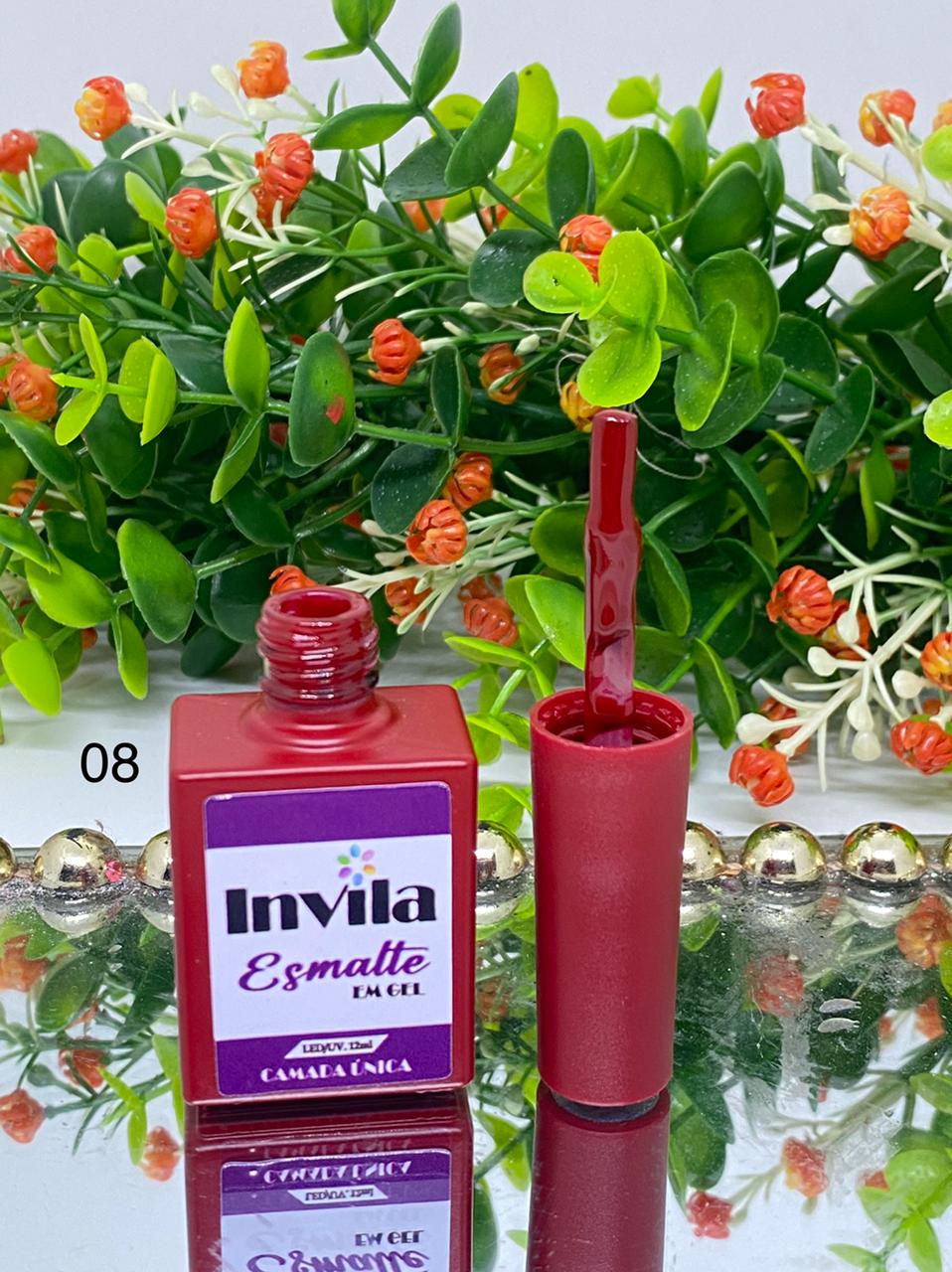 ESMALTE EM GEL INVILA-N08 INVILA - Tudo para unhas em gel