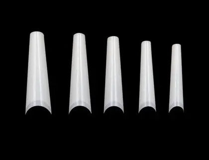 TIPS BAILARINA LEITOSA EXTRA LONGA 100un INVILA - Tudo para unhas em gel