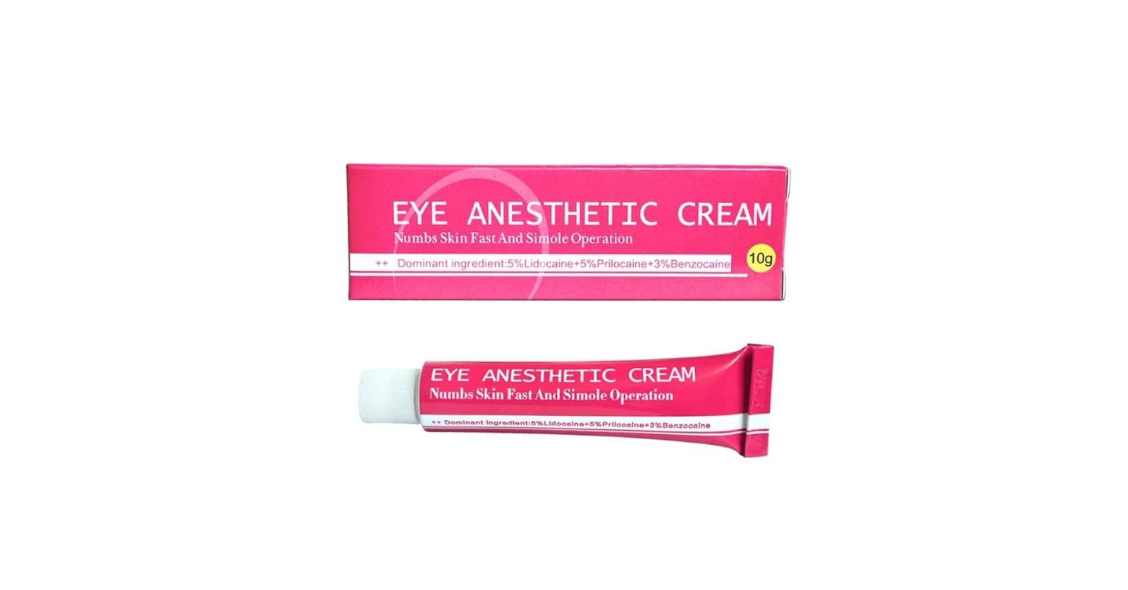 ANESTESICO EYE CREAM 10G INVILA - Tudo para unhas em gel