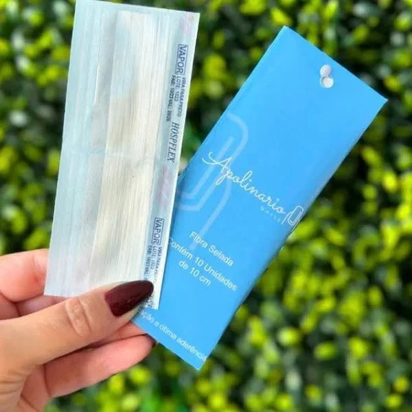 FIBRA SELADA APOLINARIO 10UN INVILA - Tudo para unhas em gel