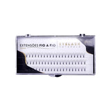 CÍLIOS TUFO EYELASH- 10mm INVILA - Tudo para unhas em gel