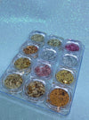 KIT FOLHA DE OURO COLORIDA INVILA - Tudo para unhas em gel