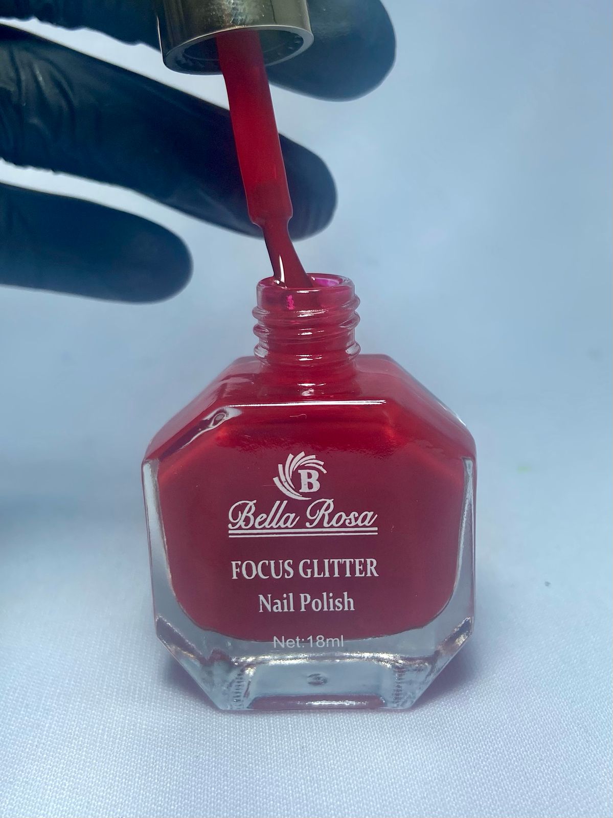 ESMALTE BELLA ROSA FOCUS GLITTER 17- 18ML INVILA - Tudo para unhas em gel