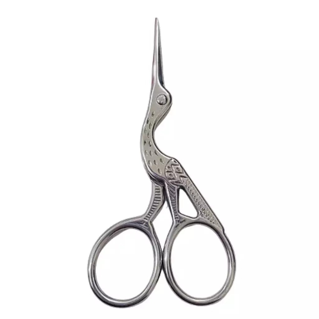TESOURA GARÇA PRATA INVILA - Tudo para unhas em gel