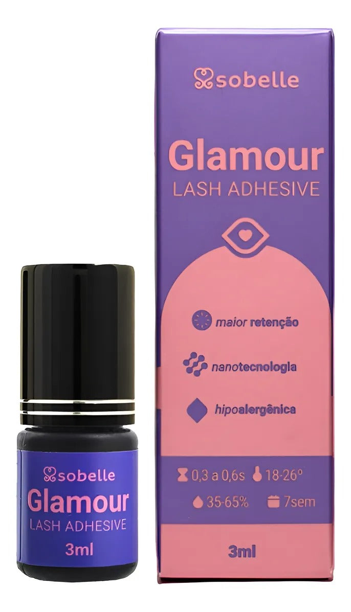 COLA GLAMOUR SOBELLE- MACY 3g INVILA - Tudo para unhas em gel