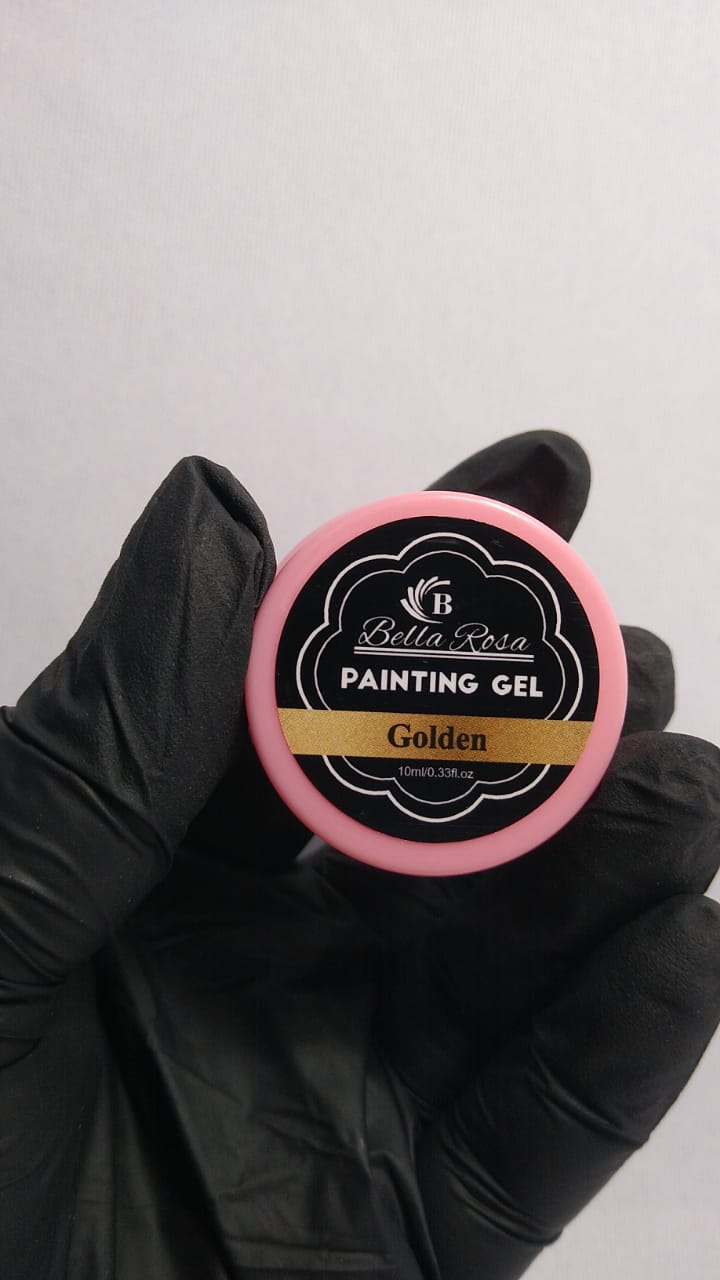 GEL PAINT GOLDEN BELLA ROSA INVILA - Tudo para unhas em gel