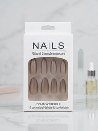 POSTICA NAILS 12PCS NATURAL