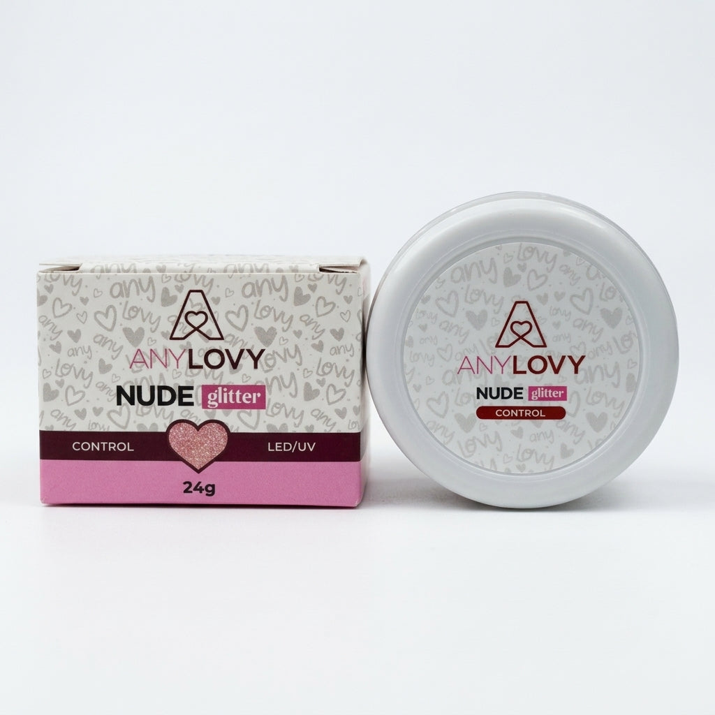 GEL NUDE GLITTER ANY LOVY 24G