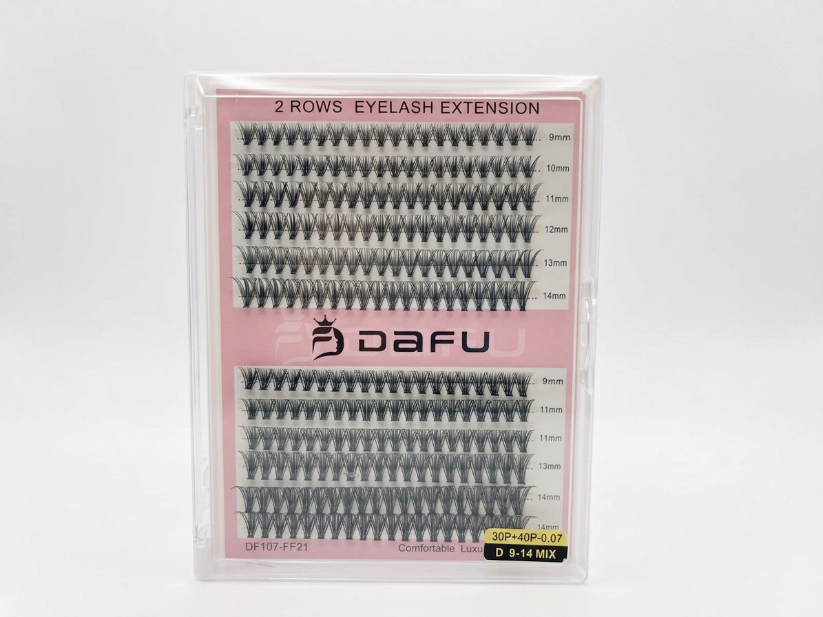 CILIOS TUFO DAFU 30P+40P 0.07D MIX 9-14MM