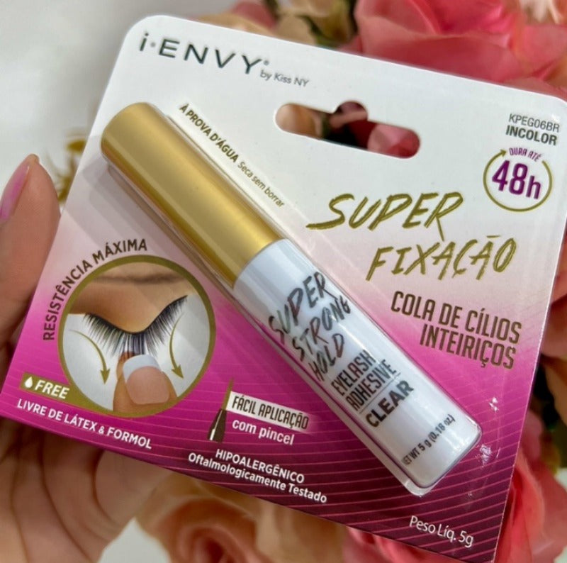 COLA SUPER STRONG HOLD KISS- 5g INVILA - Tudo para unhas em gel